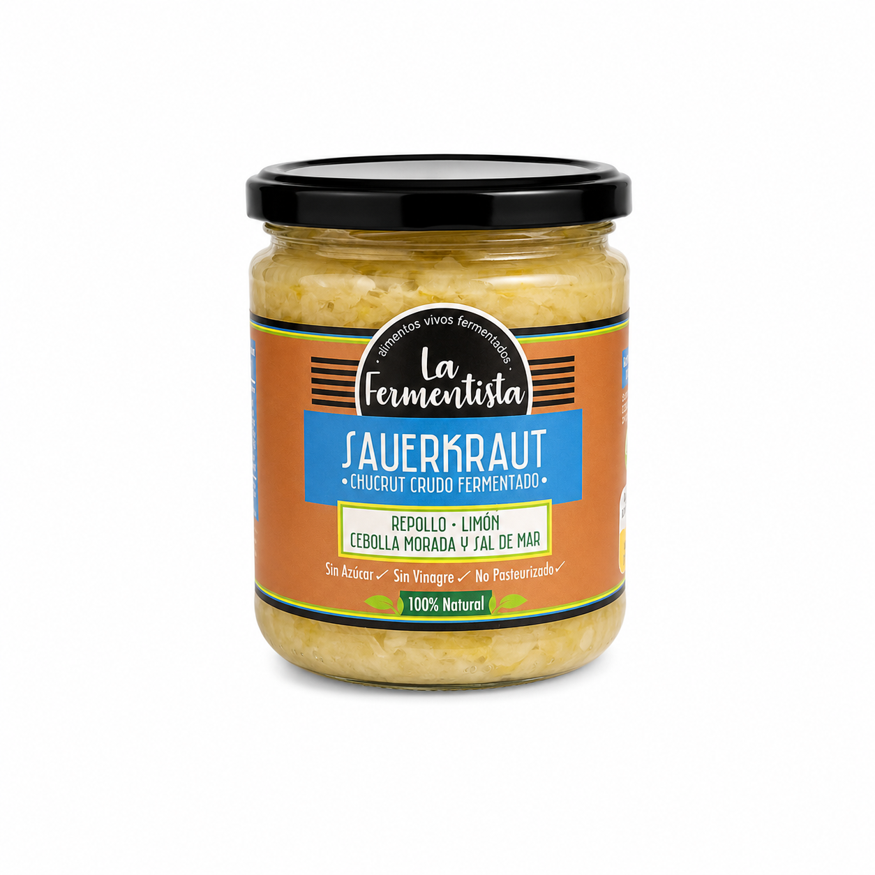 Chucrut Verdes Vivos 400 g La Fermentista