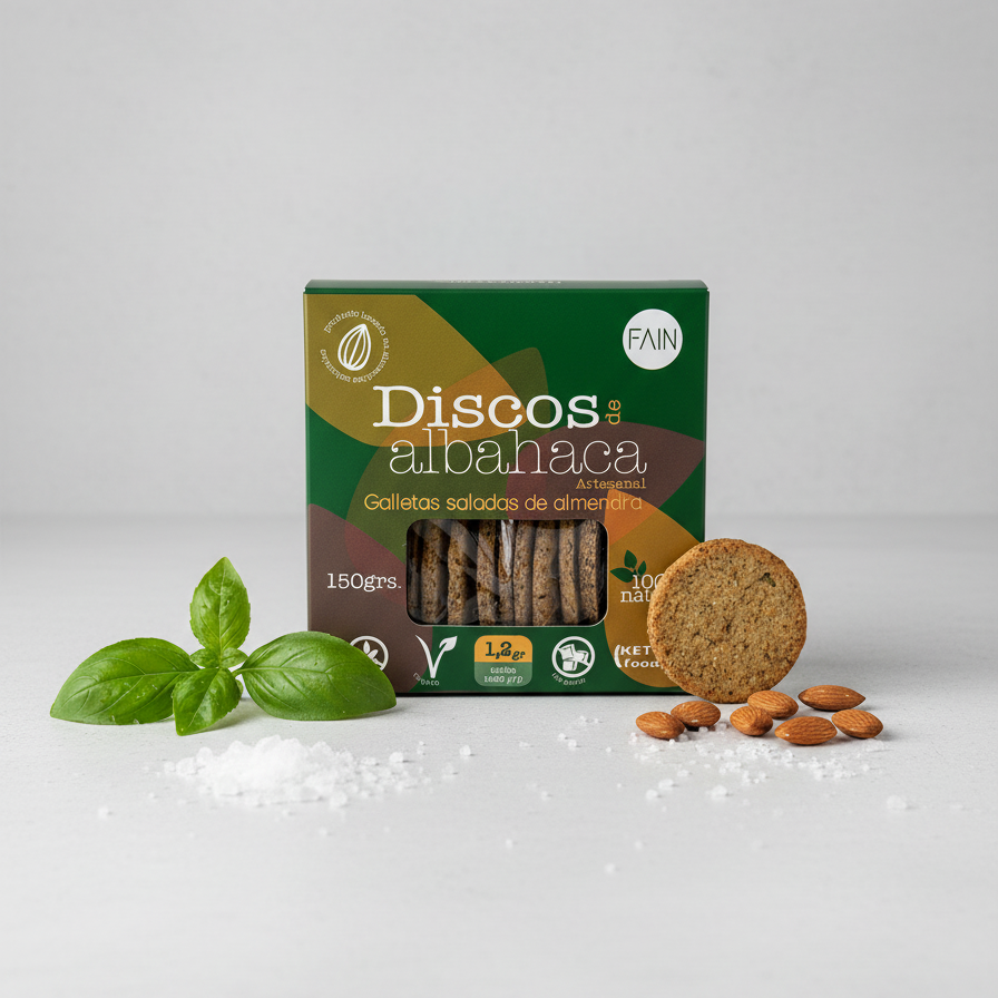 Discos de Albahaca 150 grs.
