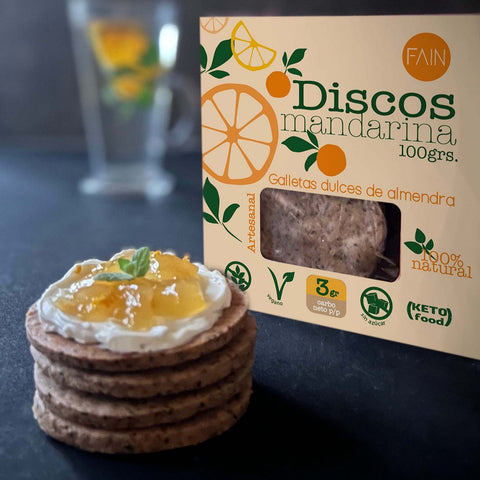 Discos de Mandarina 120 grs.