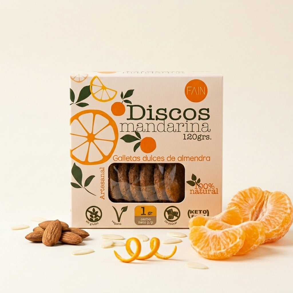 Discos de Mandarina 120 grs.
