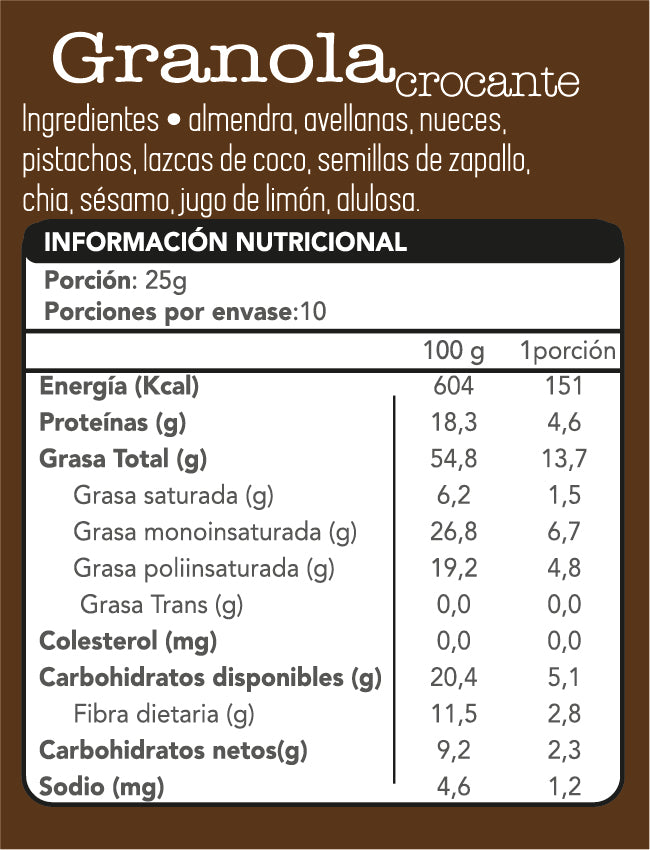 Granola 125 grs