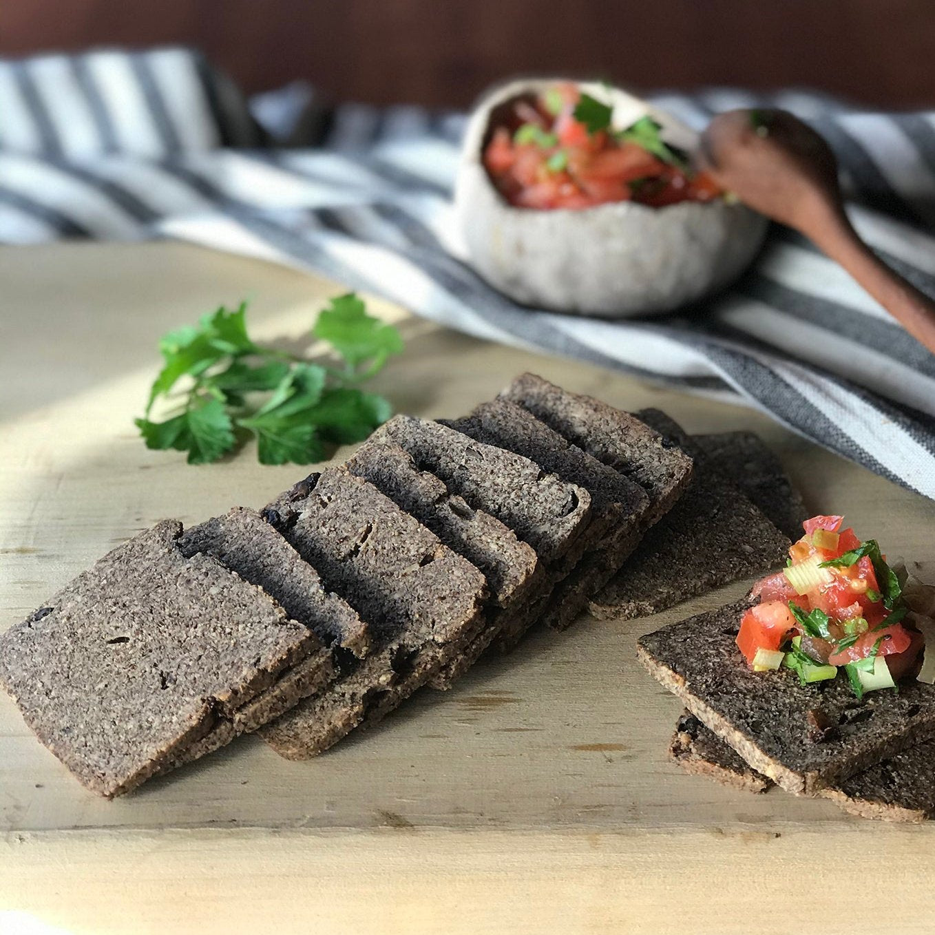 Tostadas de Aceituna Cebolla 140 grs.